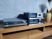 JVC lata 80 zestaw audio JR-S100L + KD-S200 + JL-F45 amplituner gramofon
