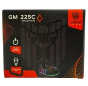 Nowy Mikrofon gamingowy podświetlany RGB LIOCAT GM 225C 613250