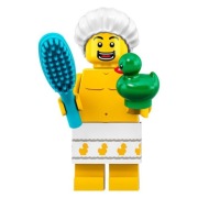 Lego Minifigurka 71025 col19-2 col342 Shower Guy/Gość w kąpieli