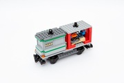 Wagon z kontenerami z Lego City 60198 Cargo skuter