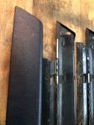 Mercedes R 129 Nakładka podłokietnika blau/nieb 