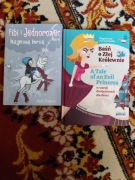 Angielsko polska książka baśń o złej królewnie +  fibi i jednorożec tom 6