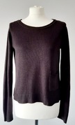 H&M Basic czarny damski swetr sweterek rozmiar Small