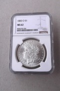 USA 1 dolar 1883 O  Morgan  NGC  MS62