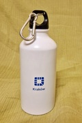 Butelka bidon termiczny metalowy z karabinczykiem 400 ml  Kraków