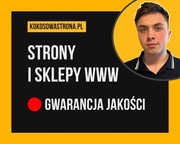-> STRONY Internetowe | SKLEPY Internetowe | Dostarczam JAKOŚĆ 100% 