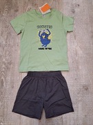 Piżama chłopięca letnia - Monster - rozm 110/116