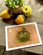 wyjątkowy kalendarz 2023 z autorskimi ilustracjami