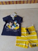 Nowy zestaw: tshirt+spodenki Mickey & Donald 68 cm