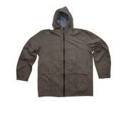 Livergy kurtka przeciwdeszczowa brązowa męska XL