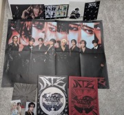 Stray kids album Ate chk chk ver. preorder naklejki, Han& Jilix PC kpop 