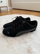 Czarne buty Puma zamszowe sneakersy sportowe Puma Soleil V2 Suede 38