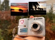 Samsung S760 Aparat cyfrowy Zestaw / retro look vintage y2k 2000s