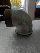 Kolano 4'' nyplowe żeliwne ocynkowane 