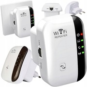 Wzmacniacz sygnału Wi-FI Mocny Repeater Access Point Router 300 Mb/s 2.4GHz