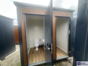 KONTENER SANITARNY PODWÓJNY 2 KABINY WC