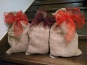 Worek świąteczny na prezent jutowy 30/49 100 szt