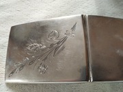 Srebrna Papierośnica ok. 100 letnia, pr. 3 (0,800) 