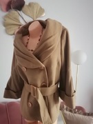 Kurtka, krótki płaszczyk wełniany 40