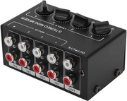 Mini mikser pasywny stereo przenośny rca