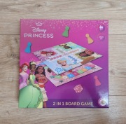 Disney Princess, księżniczki Princess gra planszowa 2w1