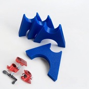 Podpora Nóżki Podstawka Mocowanie Stojak pod Ścisk Rurowy na Rurę 3/4" 4szt