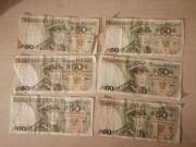 Banknot 50 zl z 1988 r. Świerczewski