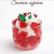 Swieca sojowa serduszka 