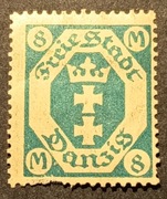 8 M. WMG. Freie Stadt Danzig