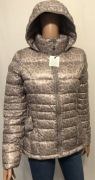 Calvin Klein pikowana kurtka z kapturem S