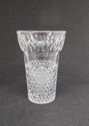 Wazon 24% kryształ ołowiowy szkło łużyckie lata 60. i 70. NRD