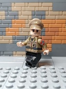 Minifigurka Oficer Niemiecki WW2 wojsko klocki LEPIN Army no.0037
