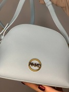 Leather crossbody bag Pinko Blue Nowy z metka