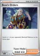 Boss's Orders - Ghetsis (PAL 172) non holo Pokemon
