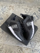 Buty damskie Emporio Armani 36.5 czarne sportowe wygodne trampk