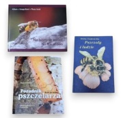 Pszczoły pszczelarstwo pasieka kolekcja 3 książek