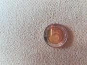 moneta 5 zł z 2020 roku z obiegu niski nakład 