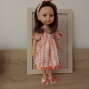 Sukienka dla lalki Paola Reina