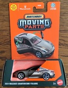 MATCHBOX MOVING PARTS 2024 Maserati Granturismo Folgore 1:64 JBW69 FWD28