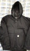 Carhartt kurtka męska bomber z kapturem Duck Active Jacket rozmiar XL black