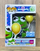Funko POP Baby Kermit 1696 Muppet Babies Flocked Special Edition MINT