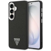 Guess Fixed Glitter Triangle MagSafe - Etui Samsung Galaxy S26 (czarny)