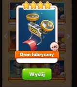 Dron fabryczny / Coin Master karty