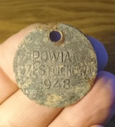Zeton powiat Czestochowa 