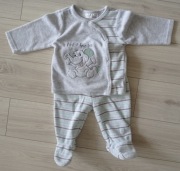 Komplecik dresik pluszowy rozmiar 68