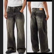 BDG Urban Outfitters W32L34 baggy szare w31l32 loose jnco affliction jigga