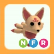 Kitsune NFR neon FR - Roblox Adopt Me