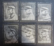 PMW Wydanie żałobne śmierć Józefa Piłsudskiego Fi 273-7 w tym 275 I i II 