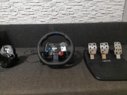 Kierownica Logitech G29 + drążek do zmiany biegów (shifter)