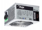 Akyga AK-B1-500E Zasilacz ATX 500W PPFC P4 3x SATA 2x Molex FAN 12cm